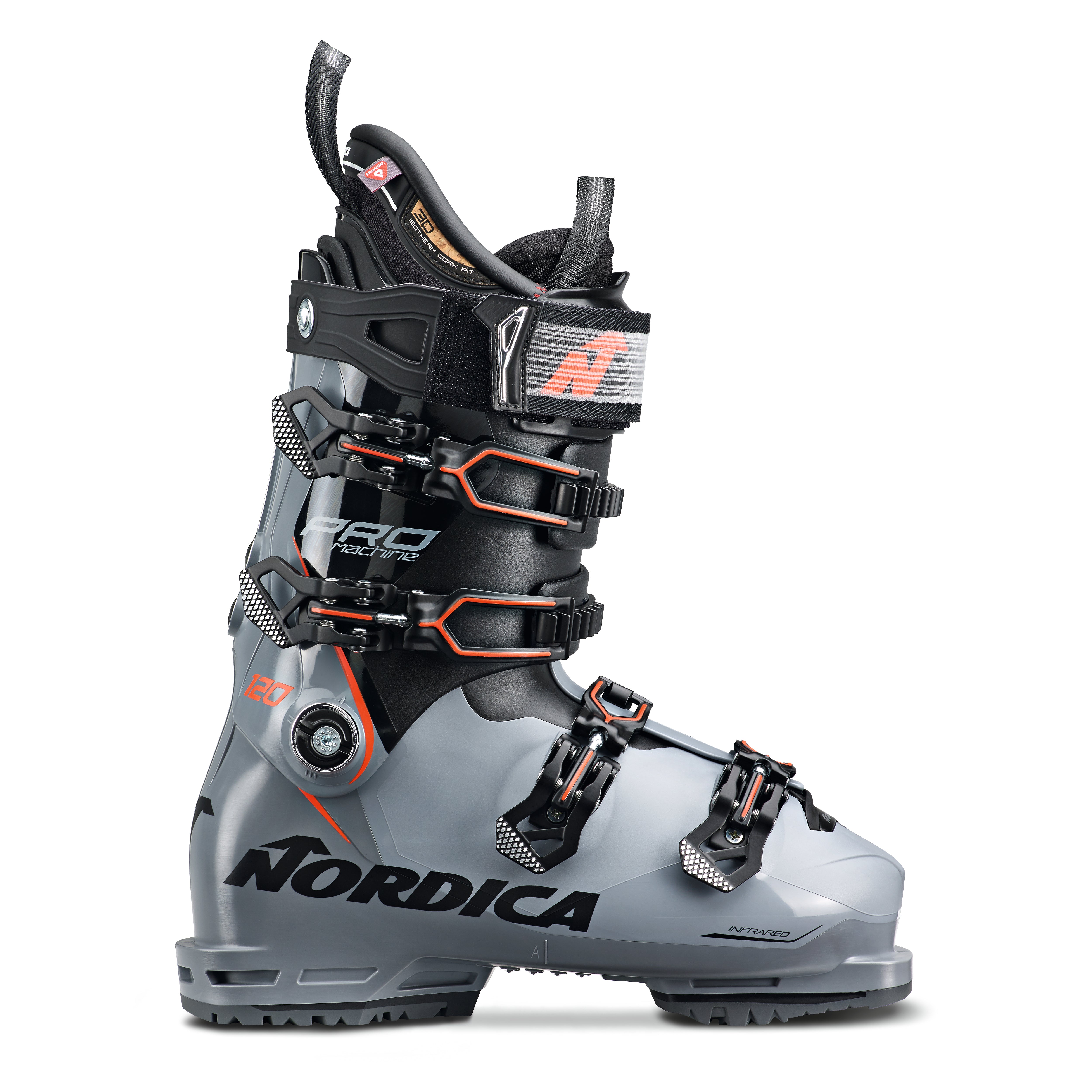 The Promachine from Nordica has a great 98mm last that combines performance and comfort