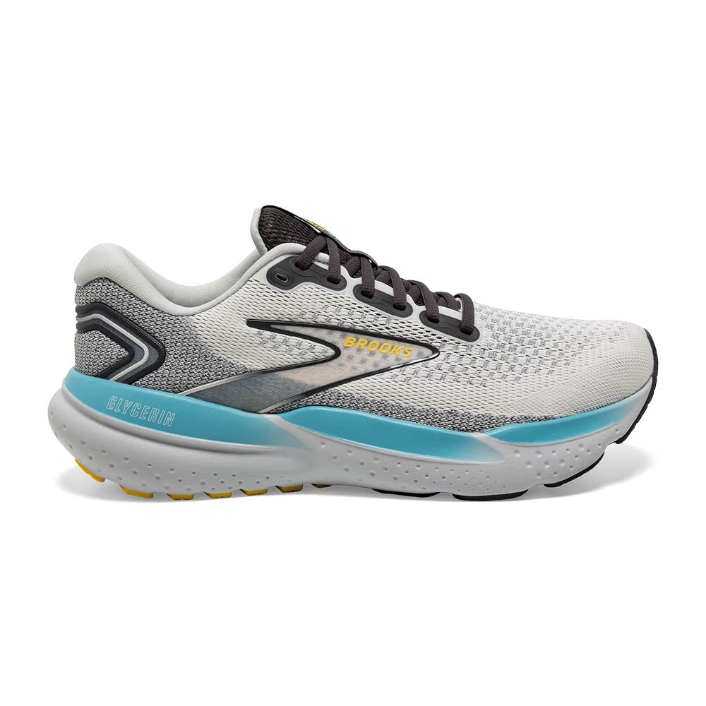 The Glycerin 21 has a color Coconut, its a light grey with darker colors weaved in