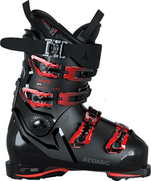 This Atomic Magma 130 has a 40mm power strap up top along with 4 red buckles