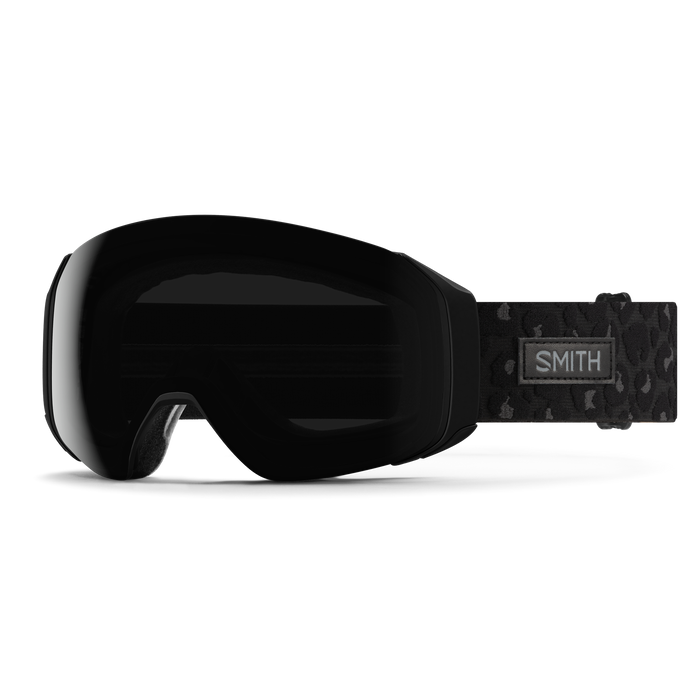 These Smith ski googles are almost all black