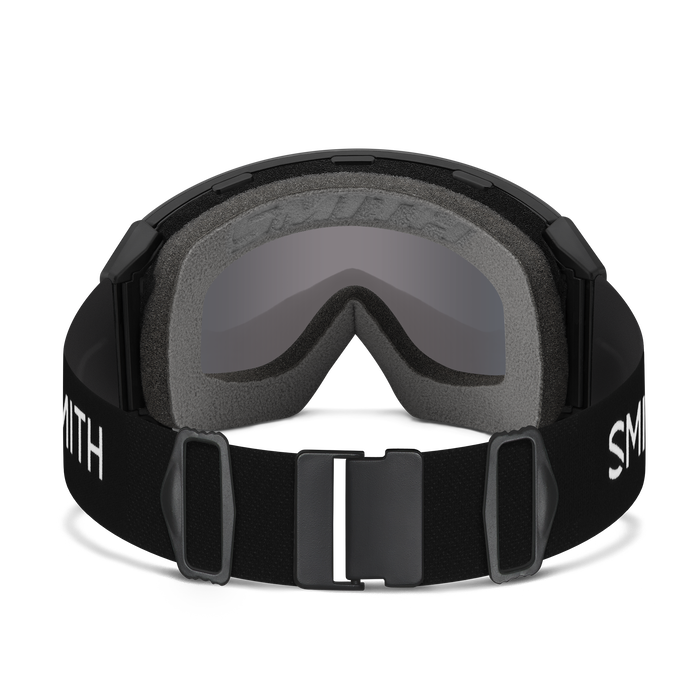 The strap of these Ski Goggles are all black except for the Smith logo which is white